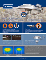 H-40 High Pressure Radiant Heat Brooder PDF Cover