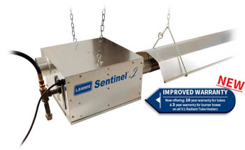 Sentinel V2 Radiant Tube Heater